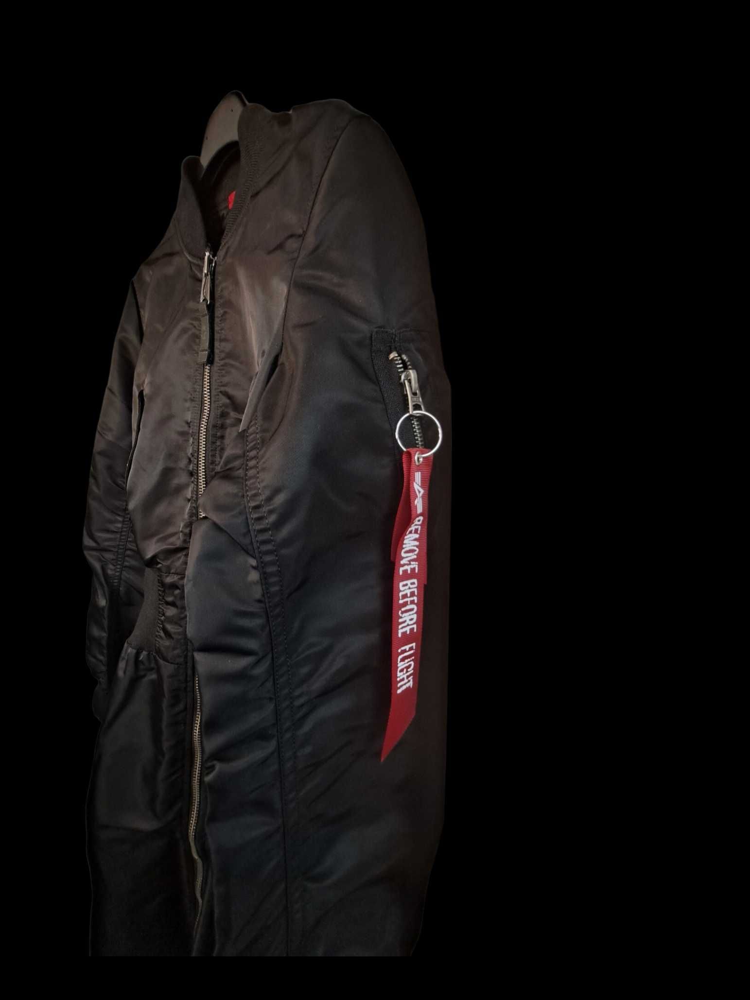 ALPHA INDUSTRIES płaszcz MA-1 LW rozmiar s