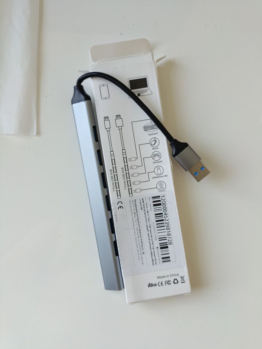usb хаб 3.0 7 портів