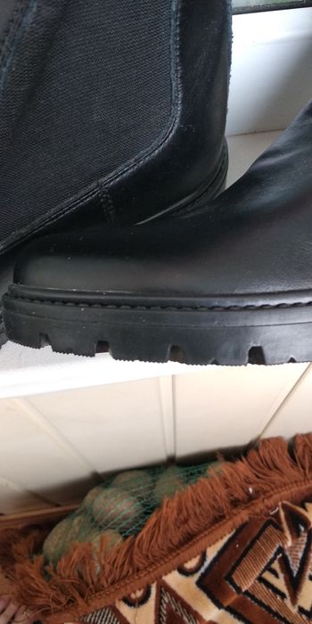 Ботинки (Челсі) р.40 чорні.