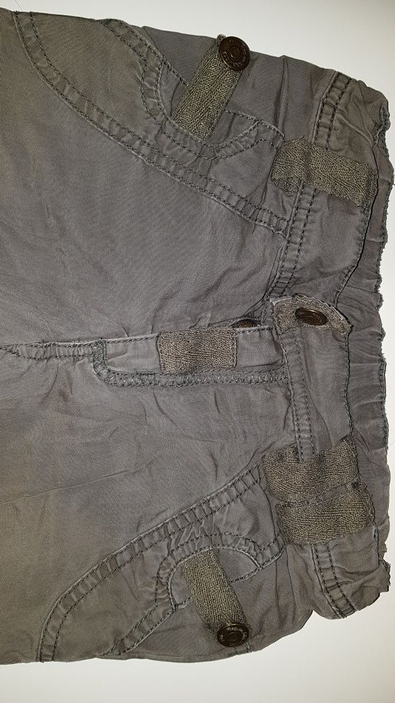 Spodnie  KappaAhl - cargo z podszewką rozm. 122 cm