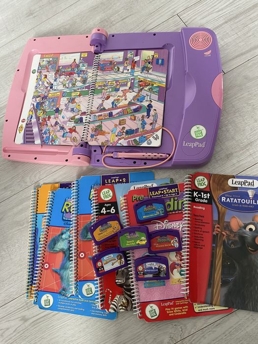 Leap PAD learning system- książki edukacyjne