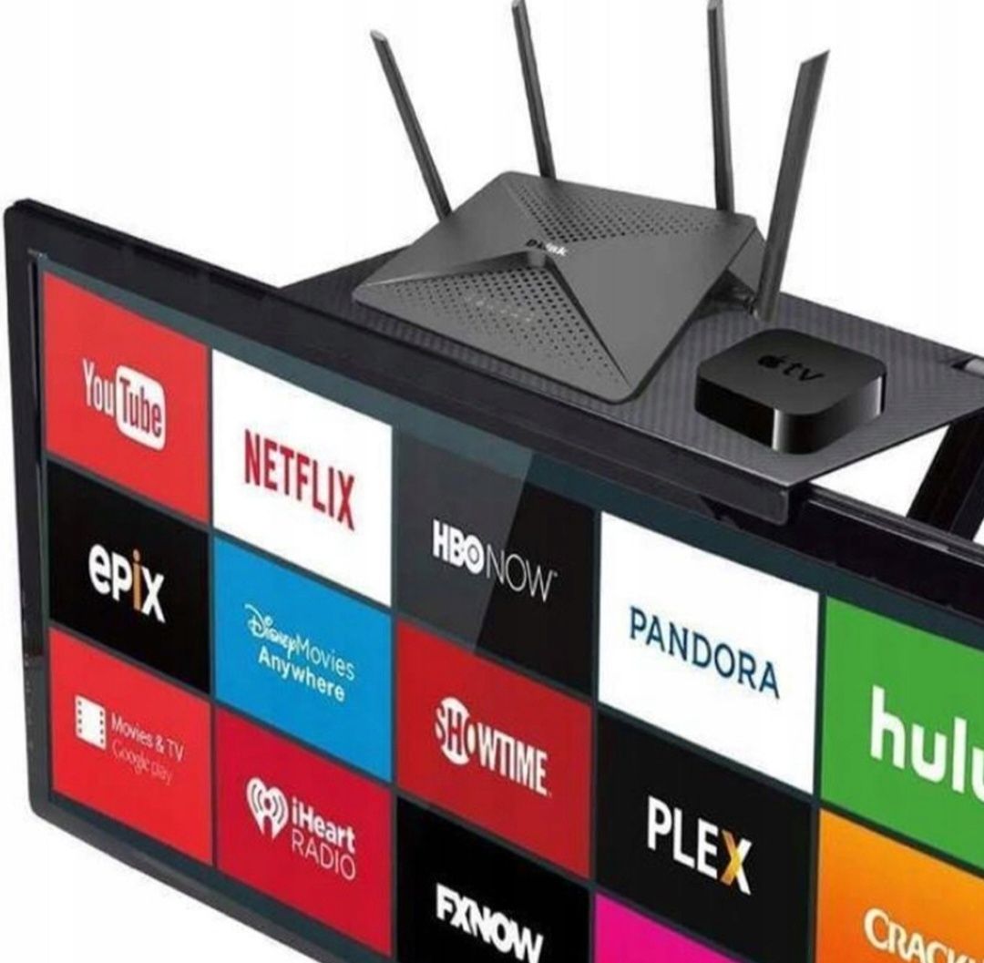 Półka na telewizor monitor podstawka pod dekoder dvb-t2 piloty konsole