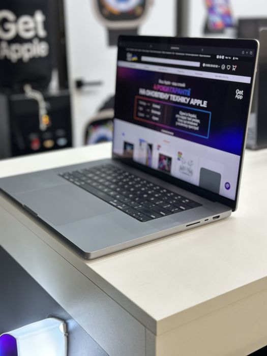 Ноутбук MacBook Pro 16” 2021 M1Pro  16ОЗУ 512GB SSD стан  9.5/10 #777