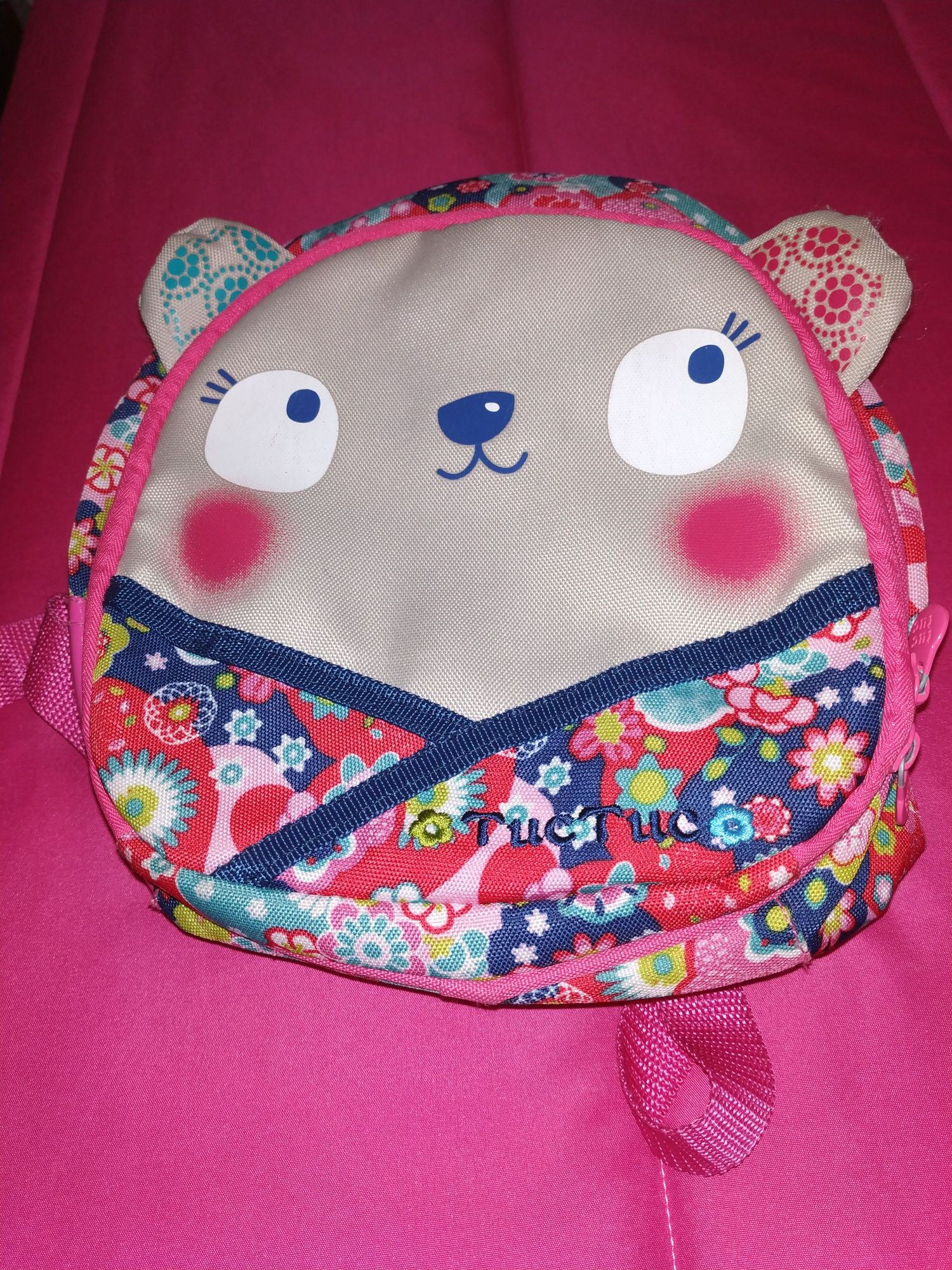 Mochila tuc tuc rosa