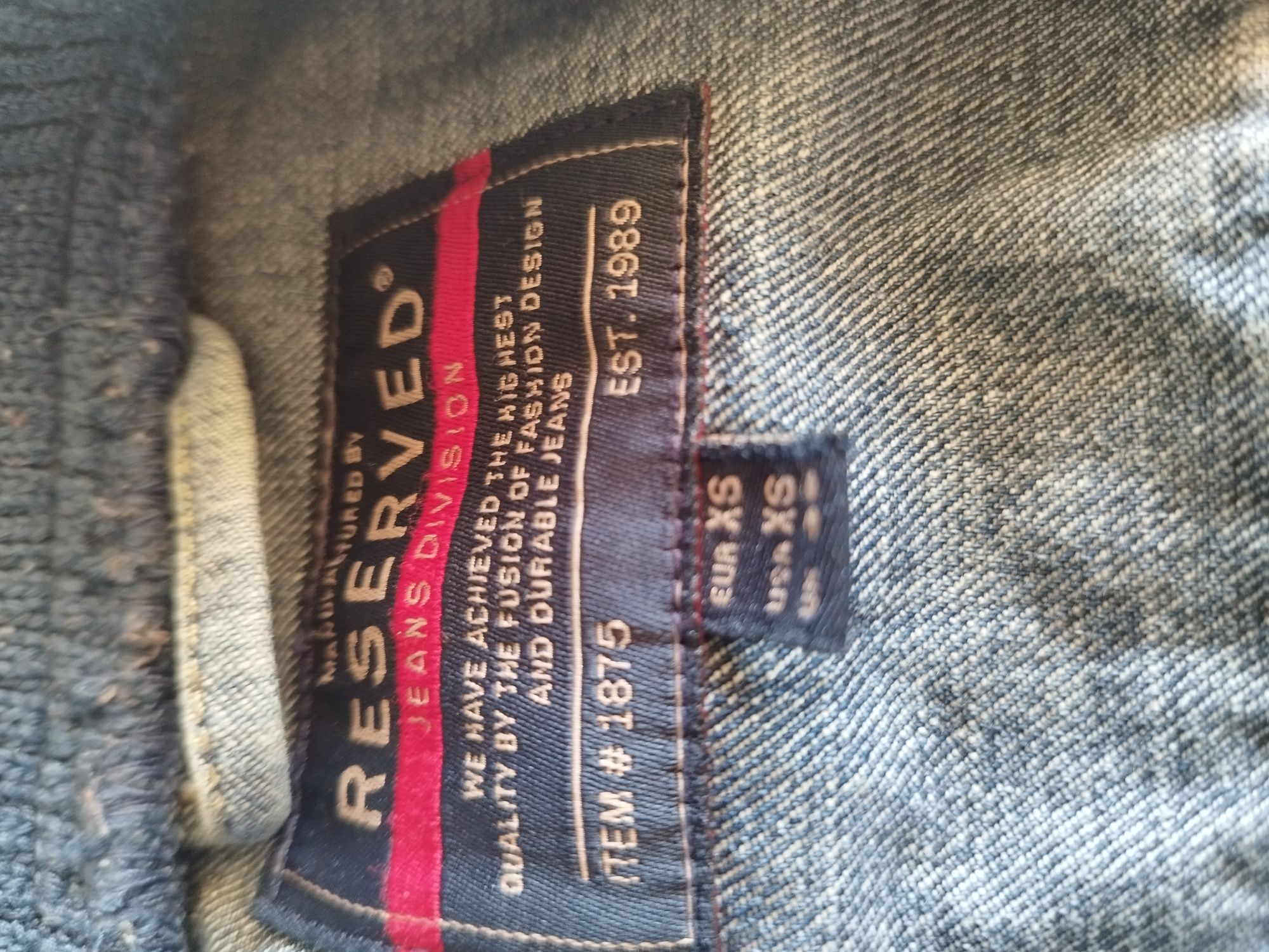 Katana kurtka jeans Reserved 34