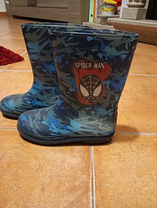 Galochas de criança homem aranha n.28