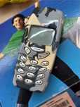 Telefon NOKIA 3310 kamuflaż z pudełkiem i dokumentami sprawna legenda