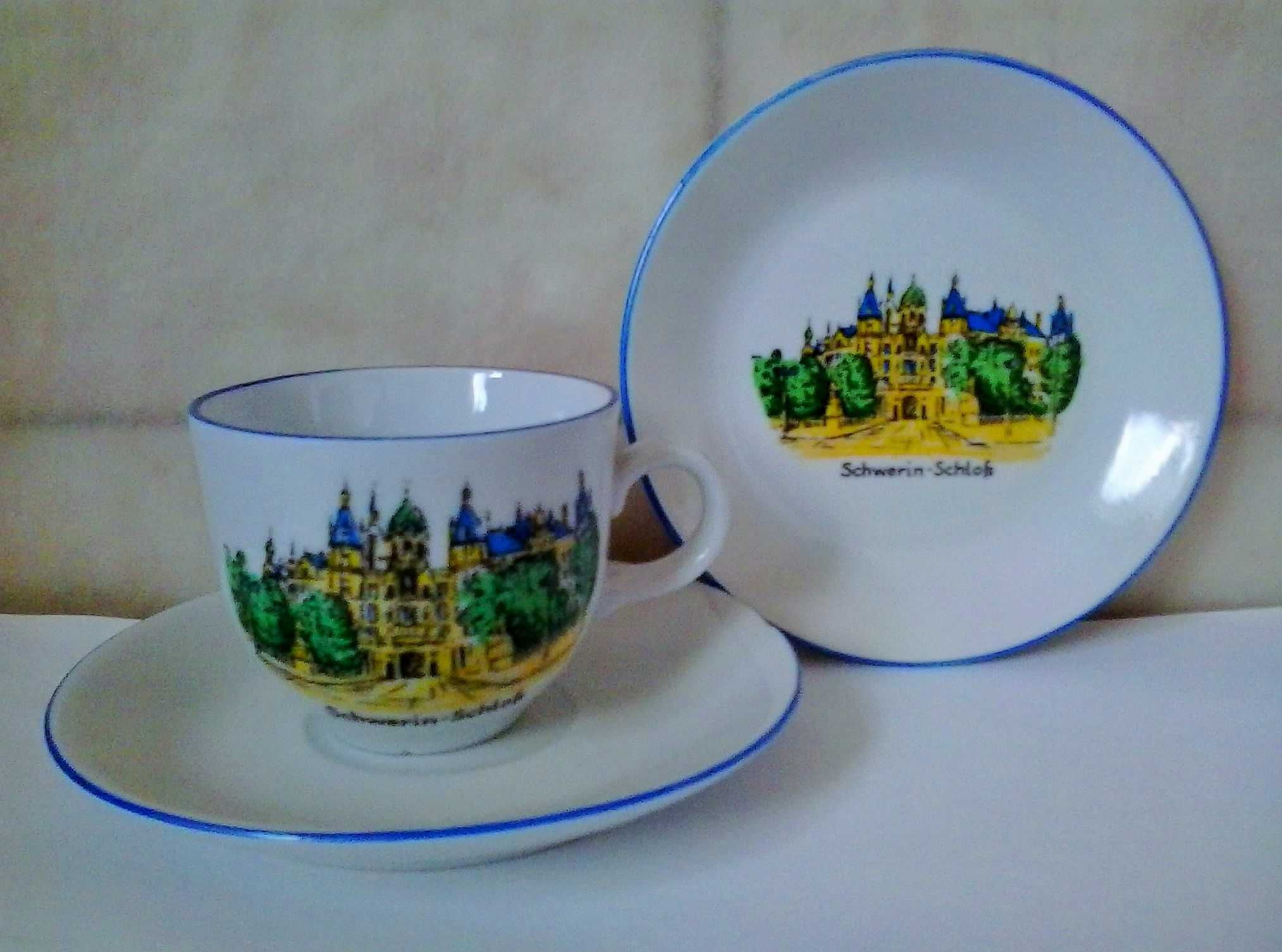 Чайная кофейная пара Япония ГДР стаканы хохлома кружка керамика