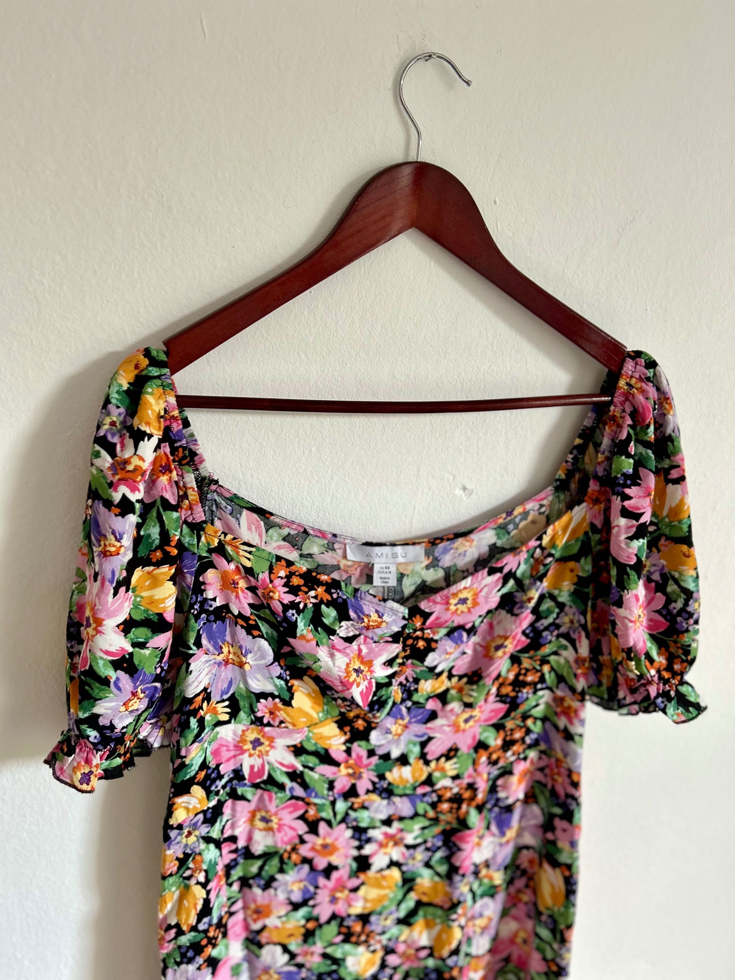 AMISU sukienka letnia (XL)