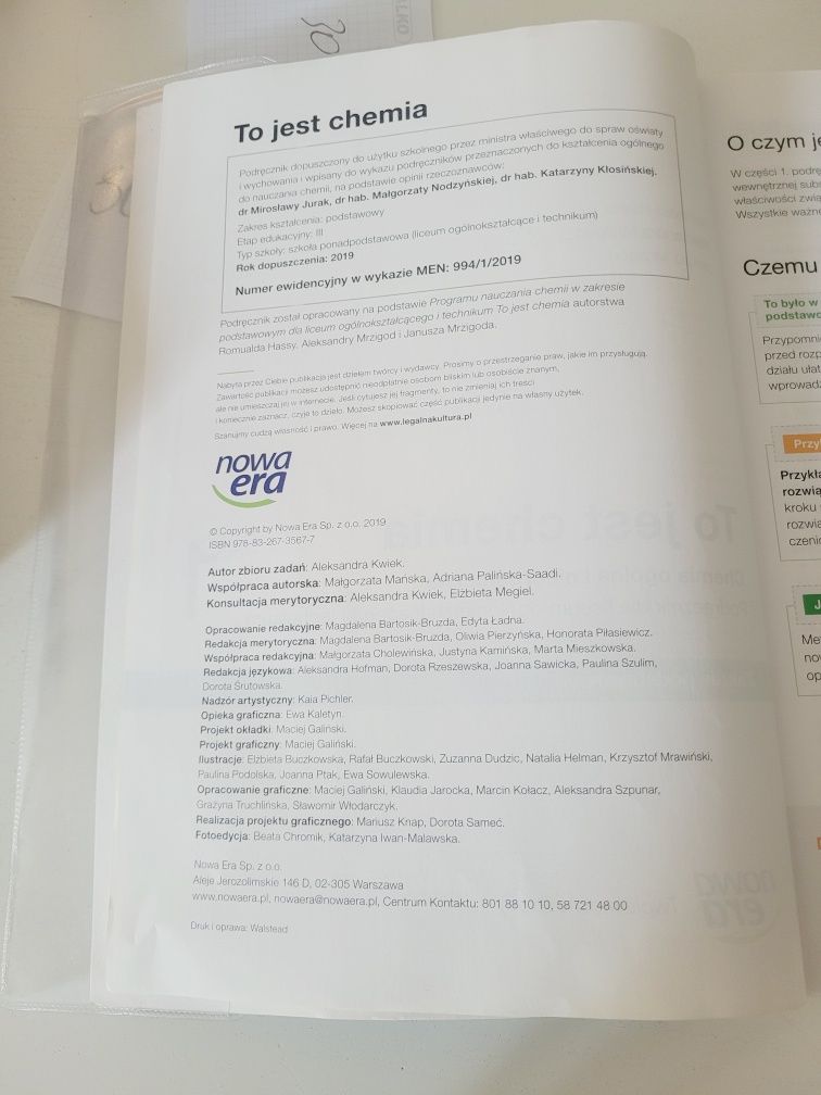 Podręcznik To jest Chemia 1
