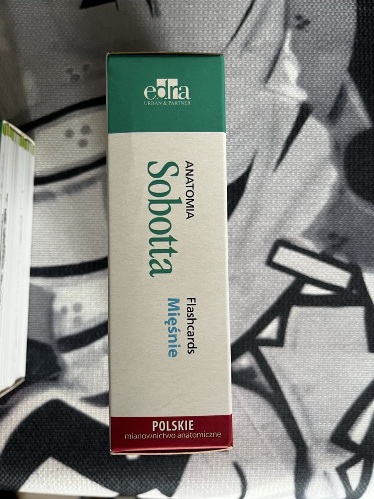 Sobotta Flashcards Mięśnie-Fiszki anatomiczne