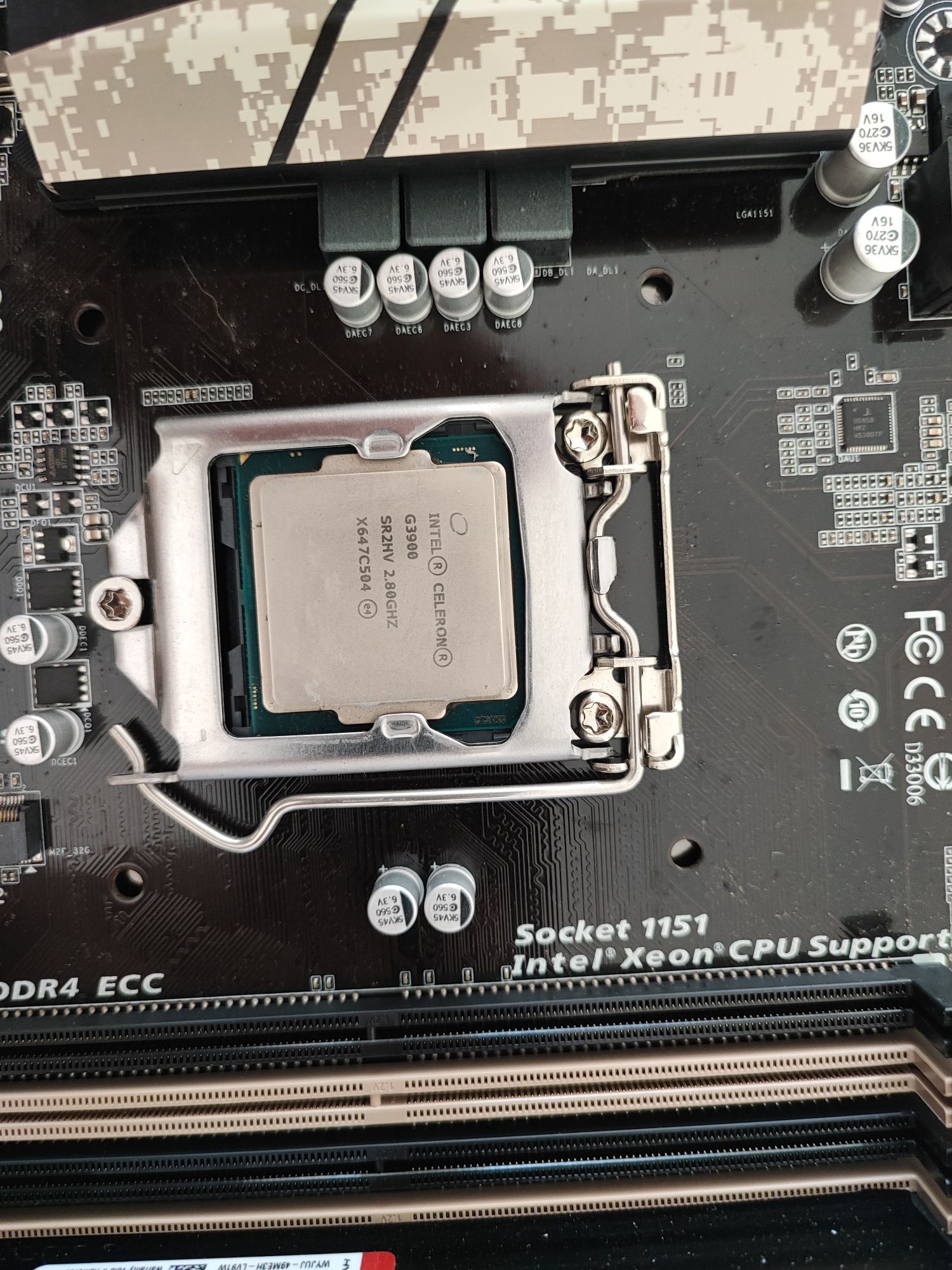 Gigabyte GA-X150M-PLUS ECC Micro ATX Motherboard