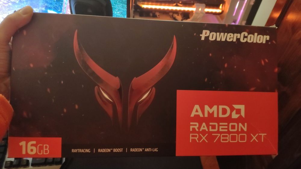 продам/обміняю топову RX 7800 XT 16GB Red Devil