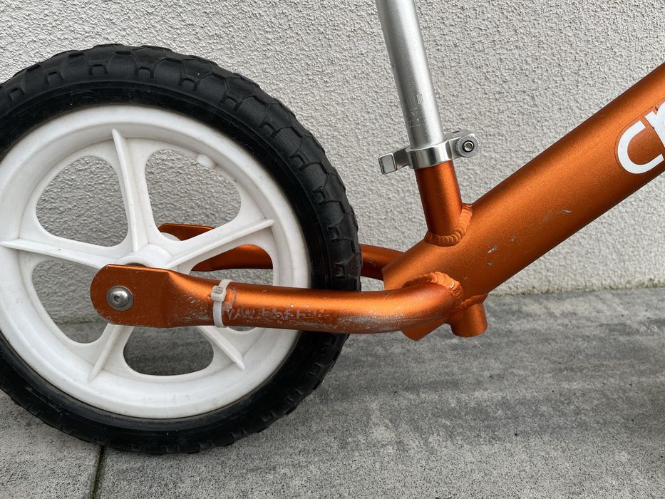 Rowerek biegowy biegówka Cruzee pomarańczowa 12’’