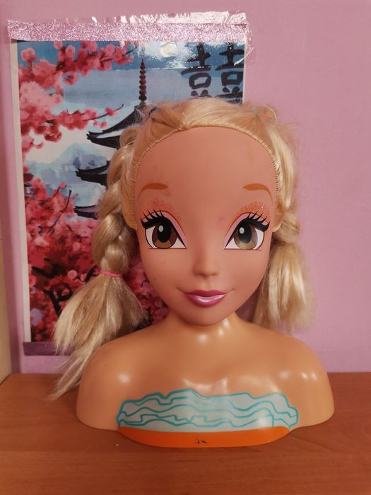 Манекен для причёсок кукла Принцеса  Winx