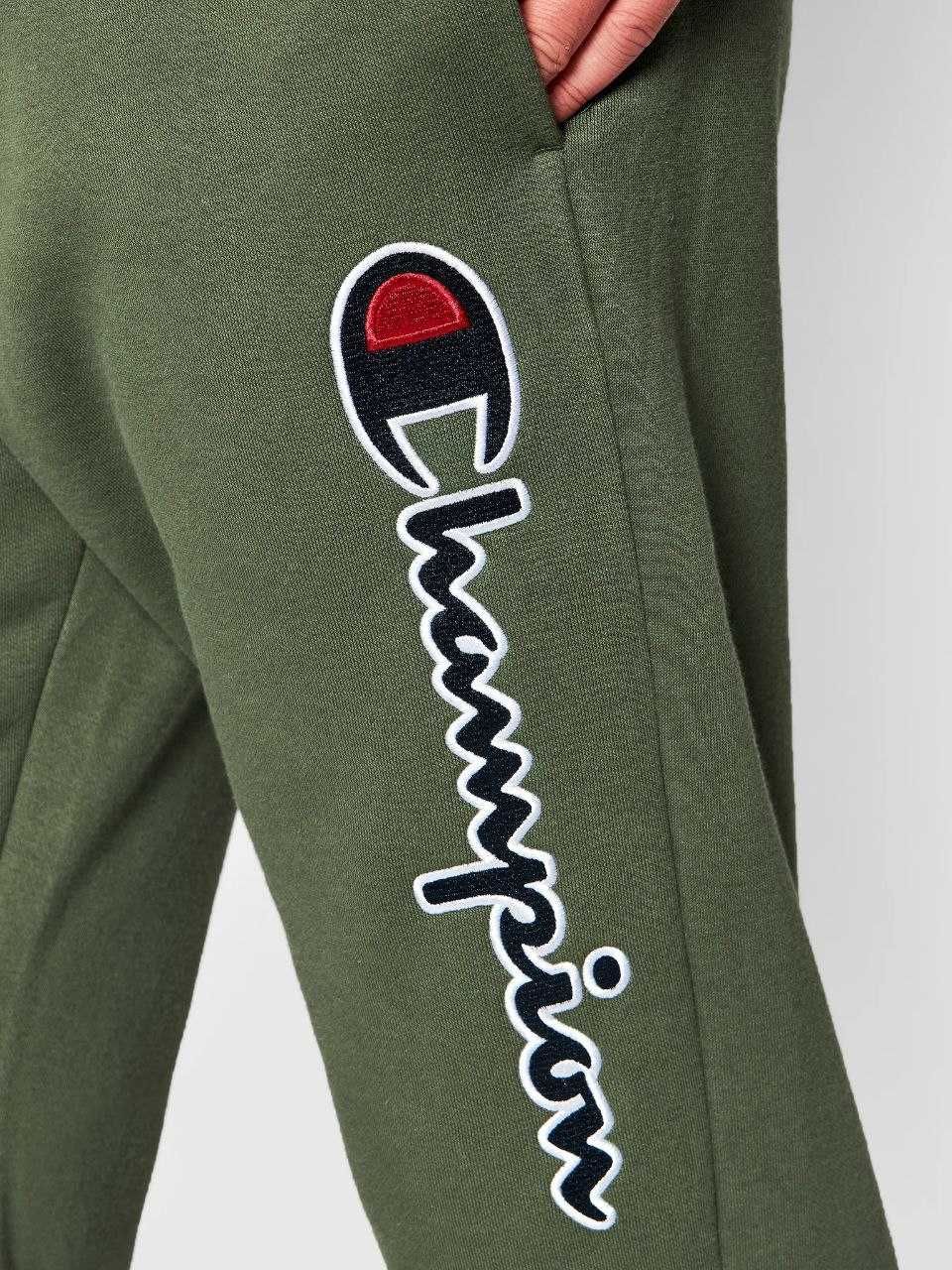 Мужские спортивные штаны Champion Vertical Script Logo Regular Fit