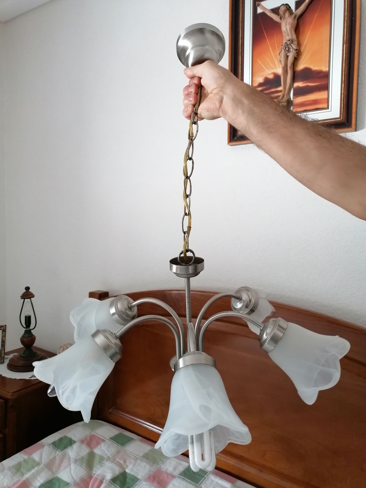 Candeeiro de tecto para quarto ou sala