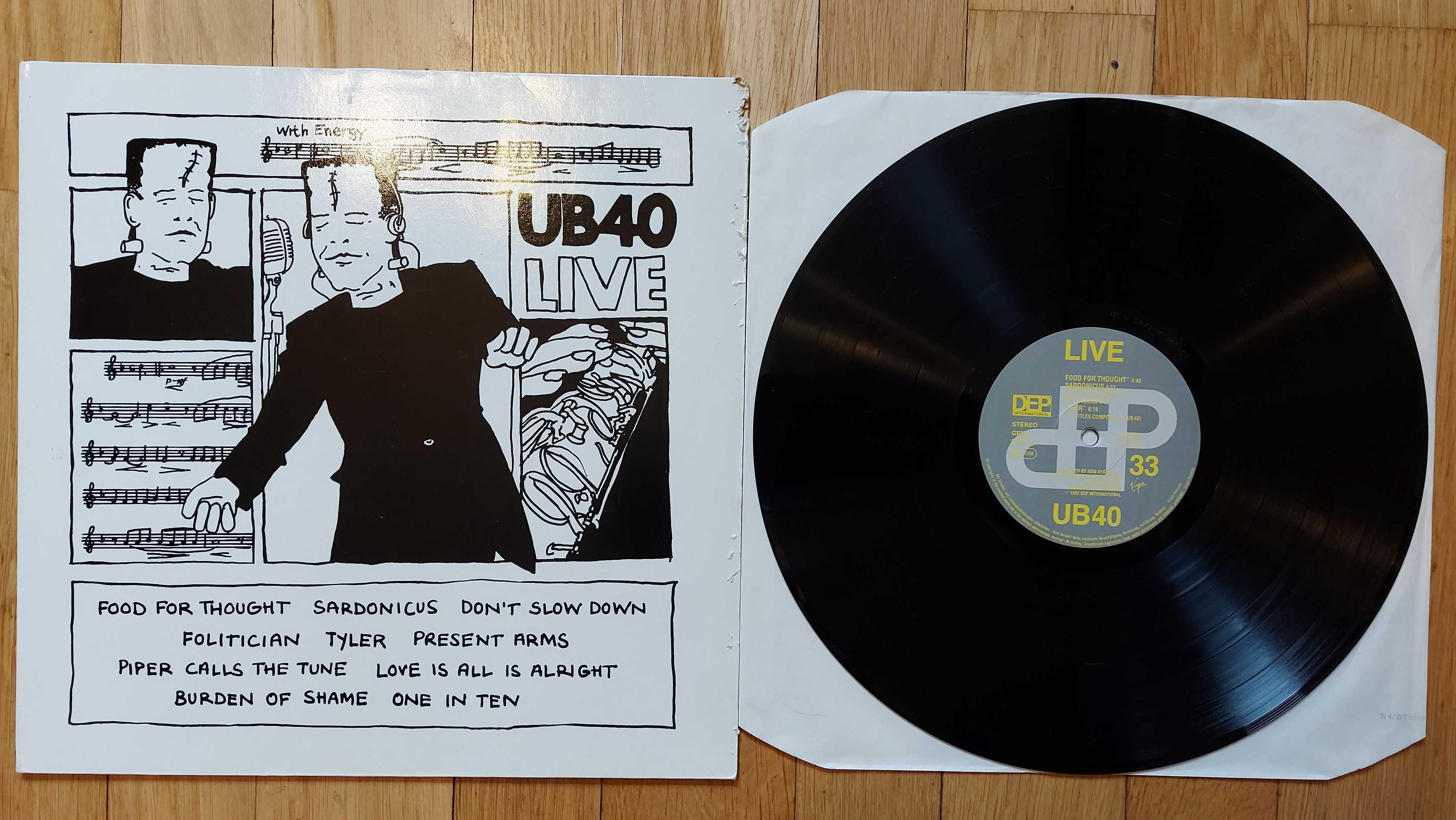 UB40  Live  1983  EU  (M/VG) + inne tytuły