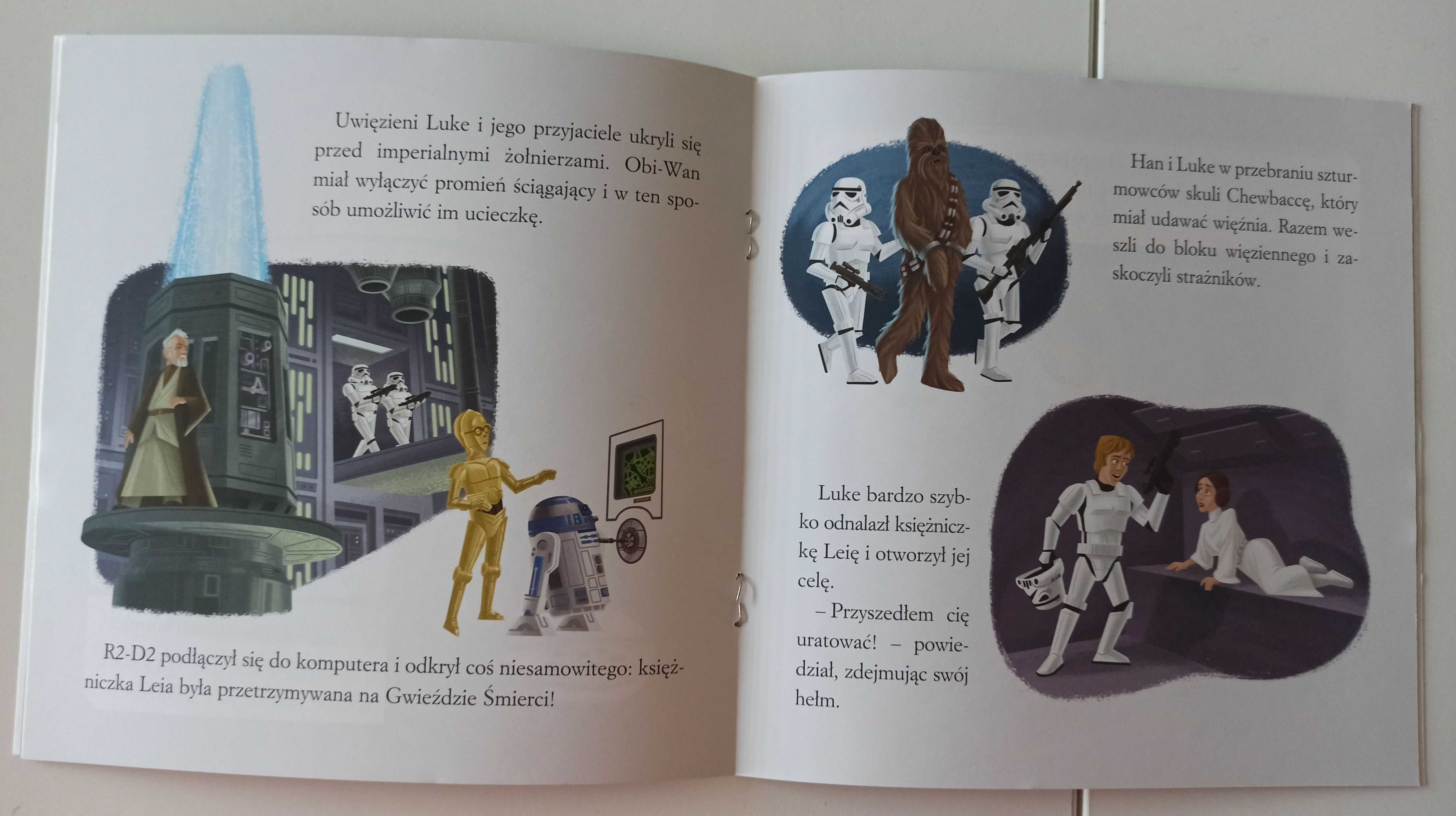 Star Wars kolorowani naklejki gra planszowa 5 książeczek