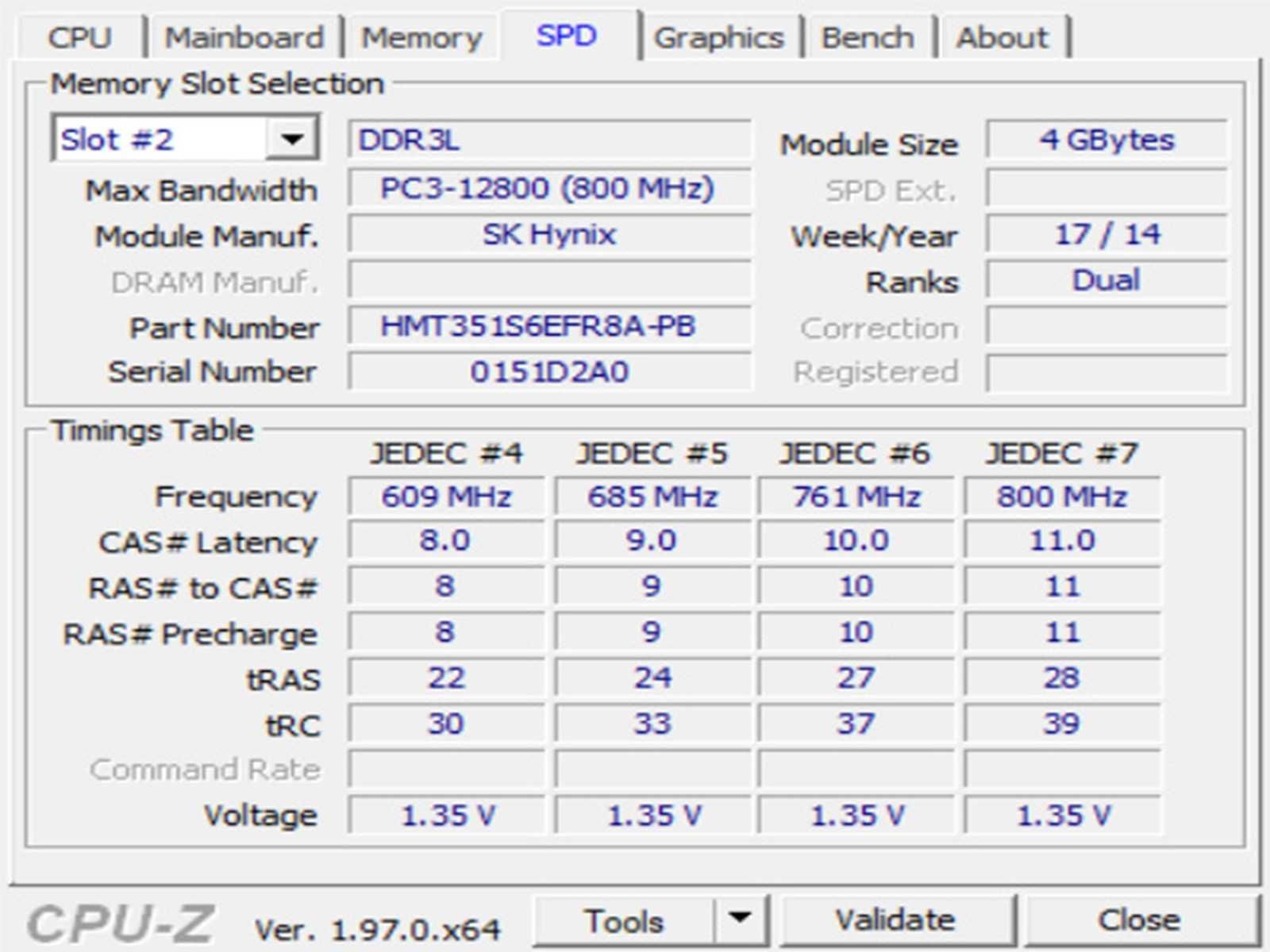 DDR3 8GB HyniX 12800 L