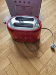 Smeg Toster na 2 kromki 50's Retro Style TSF01RDEU Czerwony