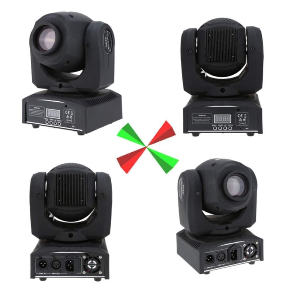 Mini Ledspot Oświetlenie DJ LED ruchoma głowica reflektor DMX