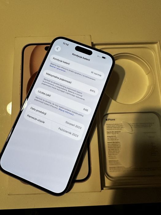 IPHONE 15 Plus 128gb rózowy!