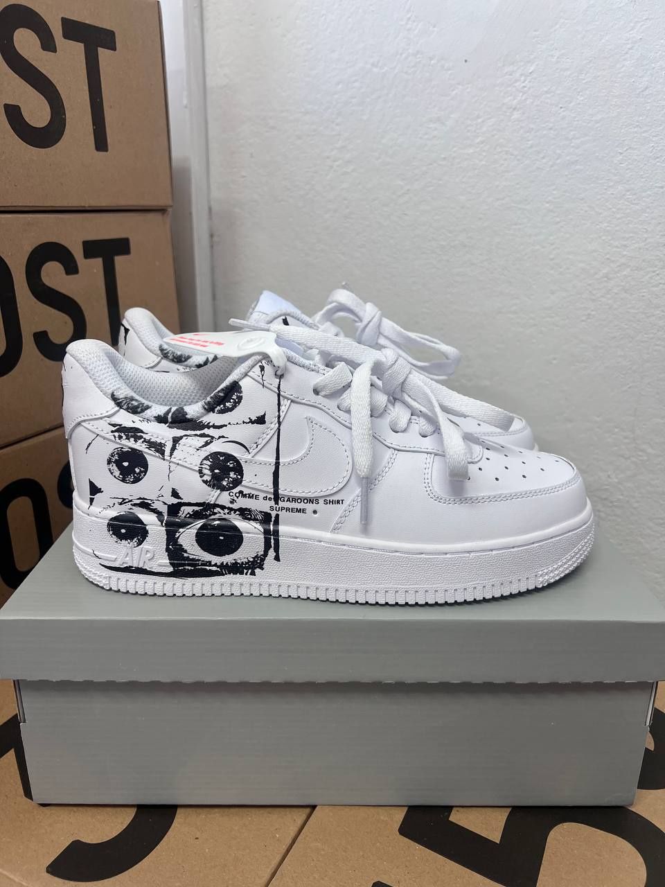 Кеди Nike Air Force x Comme des Garçons Supreme (36-45)