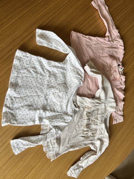 Paka ubranek dla dziewczynki 68 zestaw