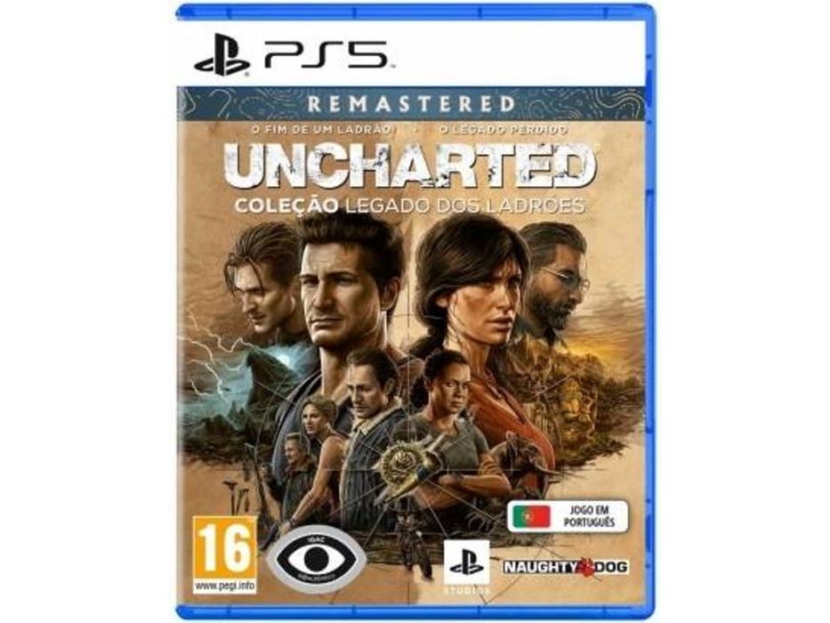 Uncharted coleção legado dos ladrões, como novo