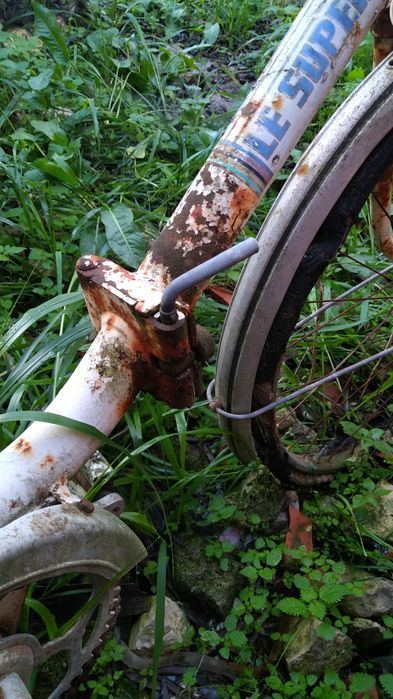 Bicicleta antiga dobrável le super