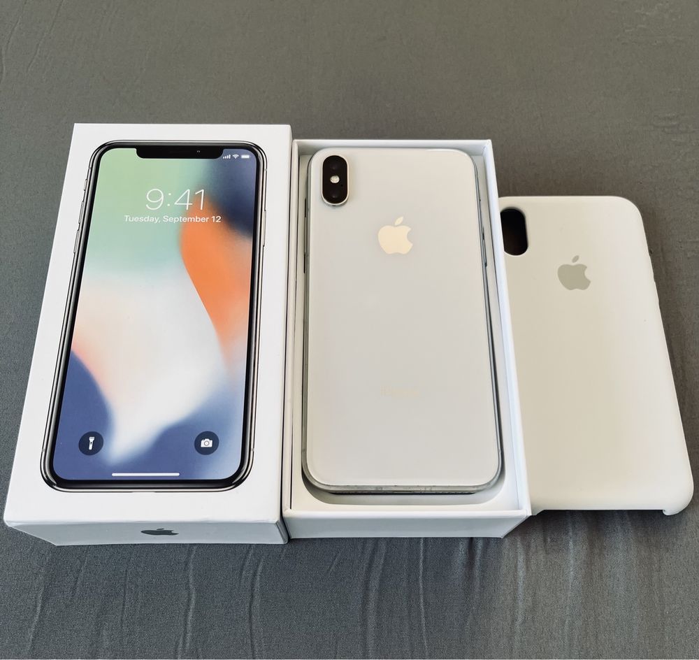 iPhone X 64GB Silver Neverlock