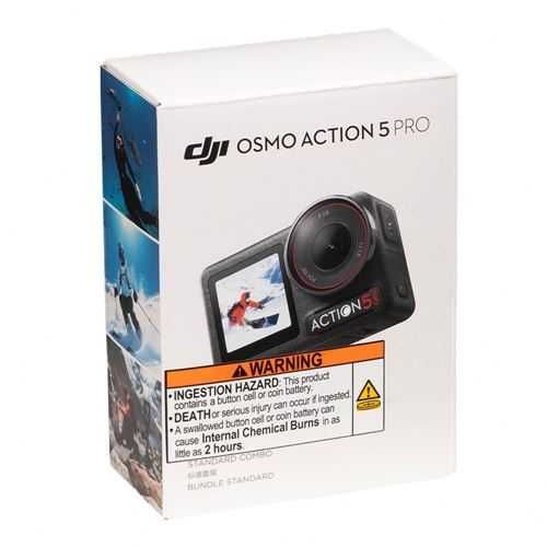 Action Cam DJI Osmo Action 5 Pro Combo  NOVA + baterias