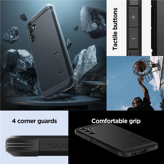 Etui Spigen Tough Armor do Samsung Galaxy A34 5G - Czarny