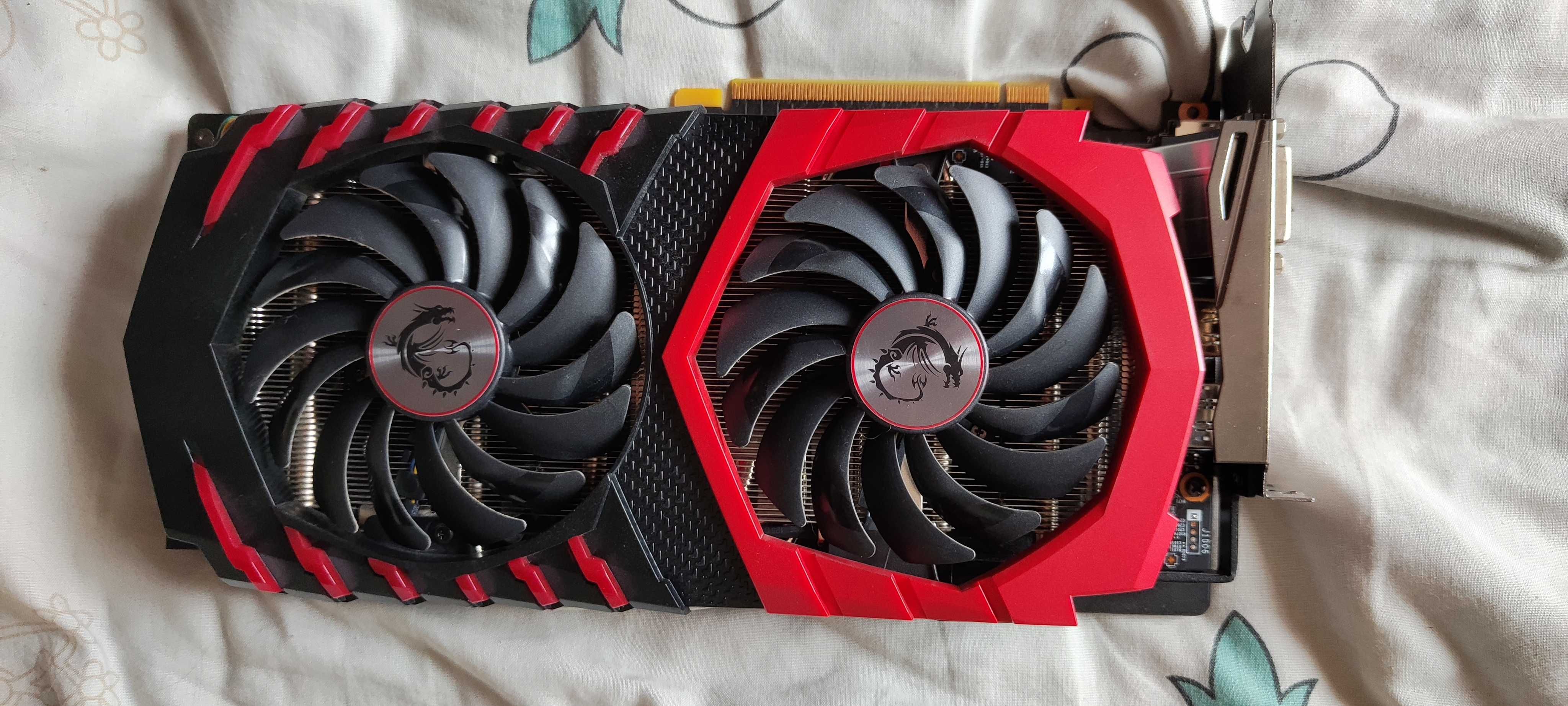 Видеокарта MSI GTX 1060 Gaming X Plus 6G