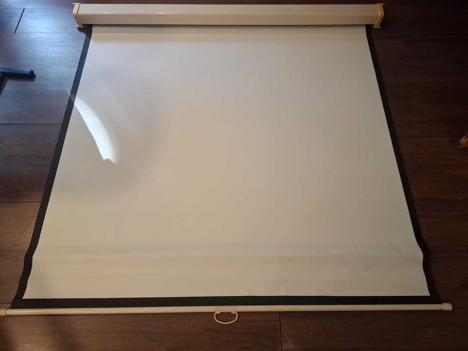 Tela de projeção manual - 160x160