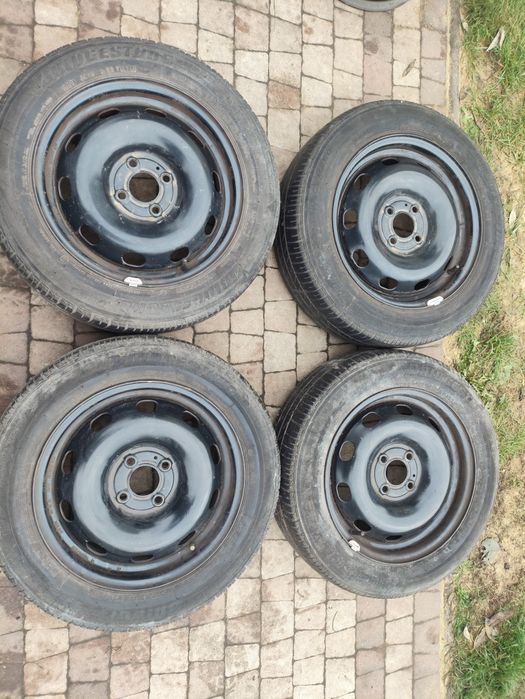 Koła zimowe felgi stalowe 15 4x100 Sandero Logan Modus
