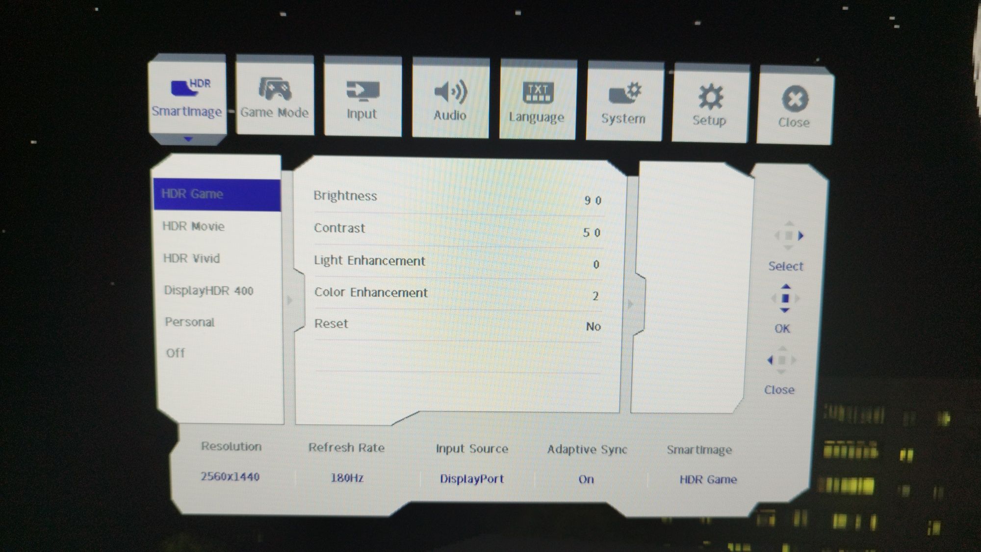 Игровой монитор Philips 27M2N5500/00, 27", 2K, 180 Гц, IPS
