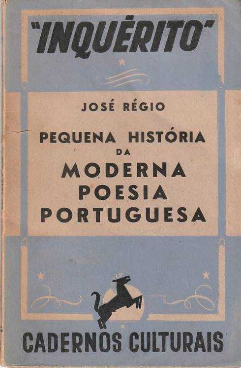 Pequena história da moderna poesia portuguesa (1ª ed.)-José Régio