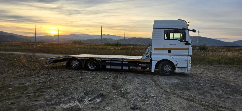 Pomoc drogowa Man Tgx 2012 / hydrauliczny najazd/ ocynk ogniowy