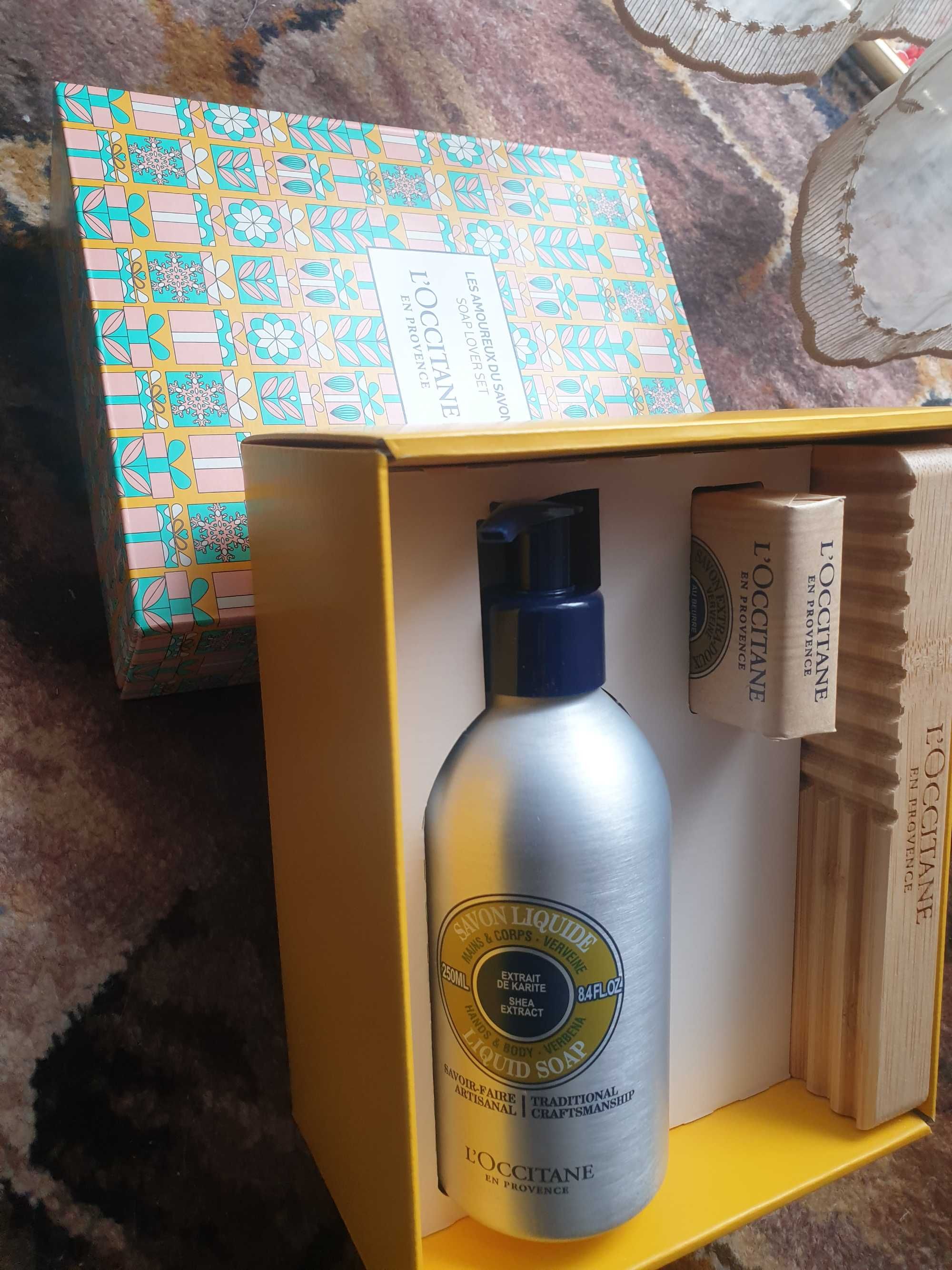 Loccitane prezentowy zestaw luksusowych mydeł