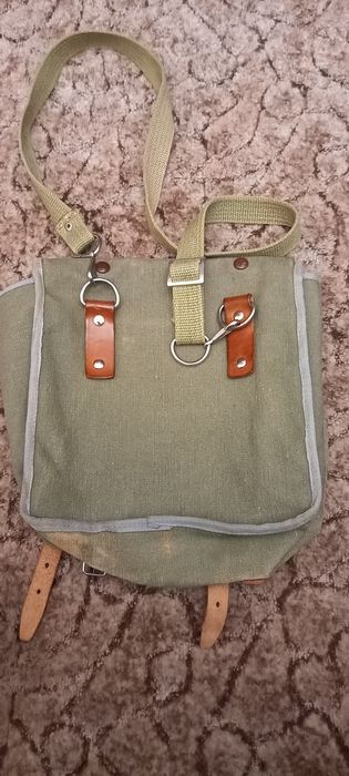 Chlebak turystyczny górski skórzane sprzaczki