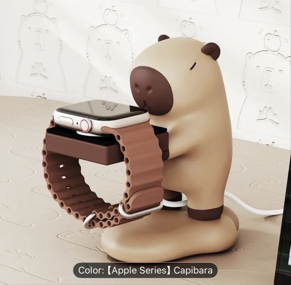 Adorable Capybara Watch Charging Stand