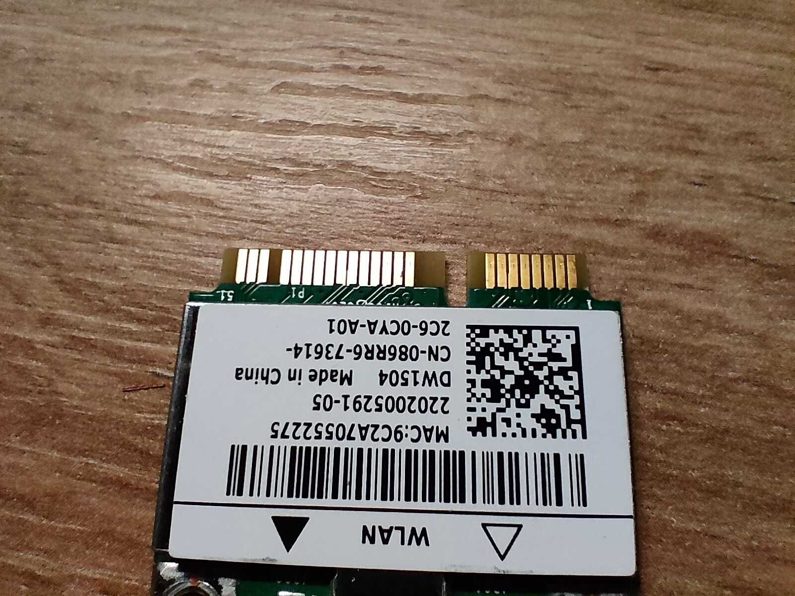 Karta WLAN WiFi 802.11n Dell Broadcom DW1504