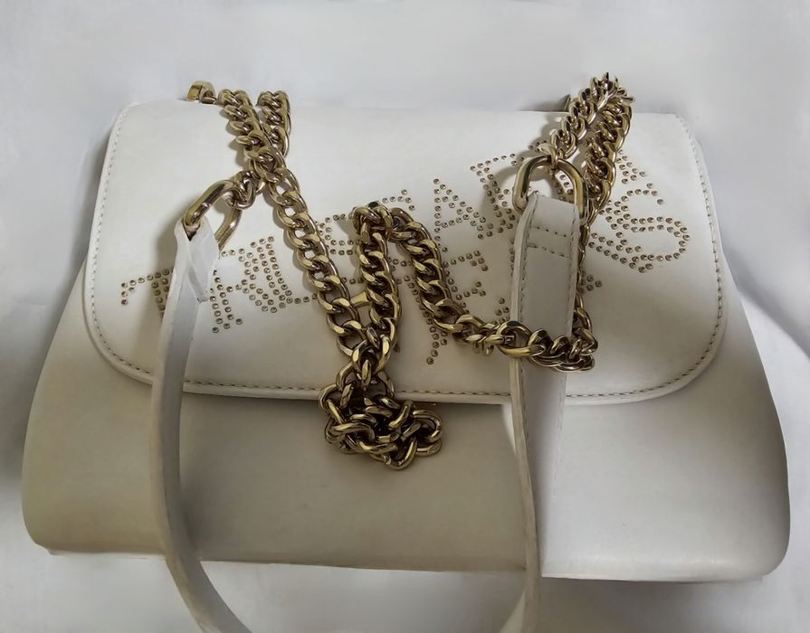 Бiла сумка Trussardi, оригінал