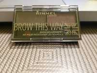 Rimmel London Brow This Way regulacja brwi 002 Medium Brown 2,4 g