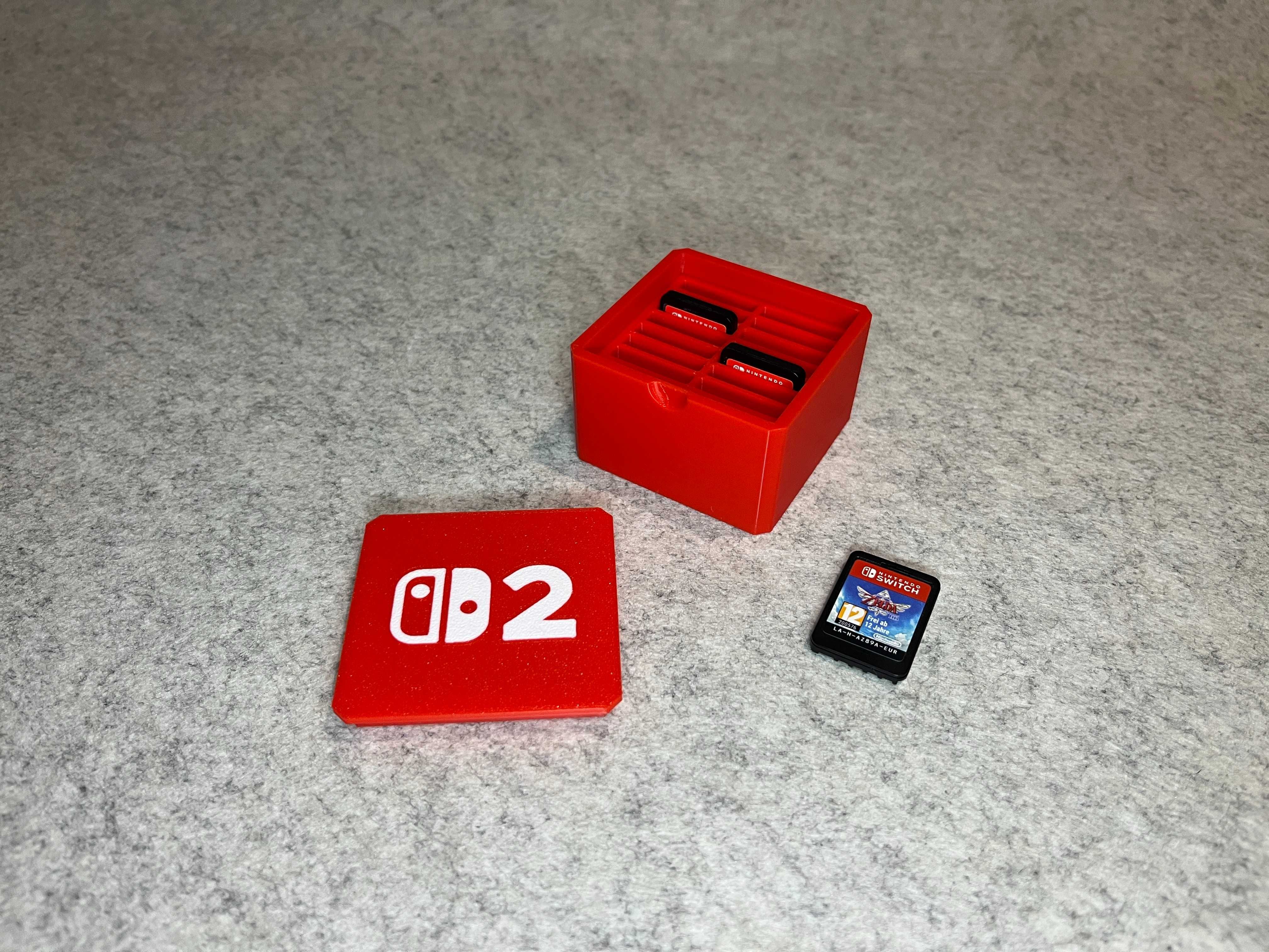 Pudełko organizer na gry Nintendo Switch 2