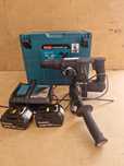 Młotowiertarka Makita DHR 243 + 2 x 5 Ah + ładowarka + skrzynka