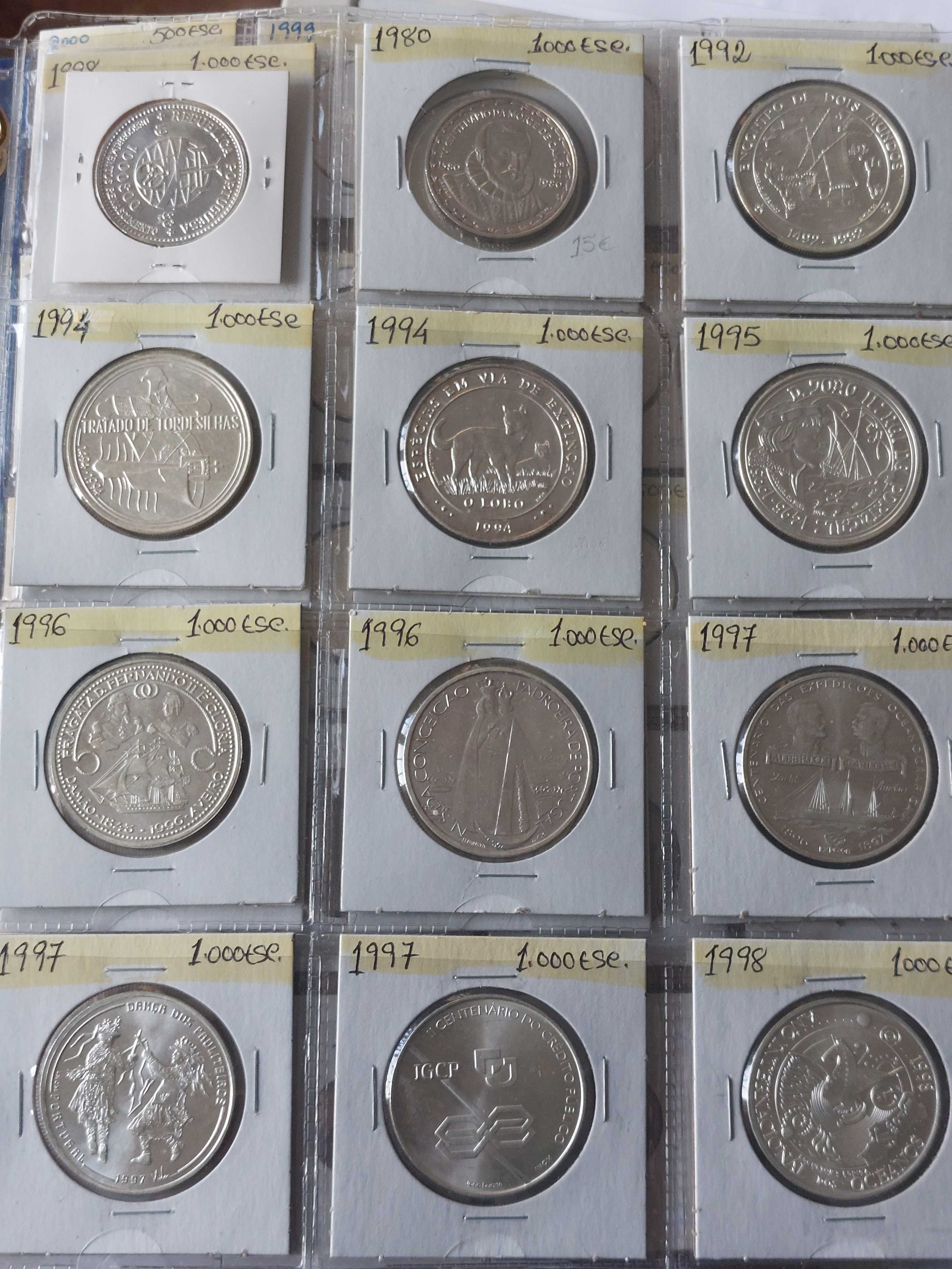 Moedas de prata  Escudos