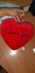 Poduszka 'i love you'